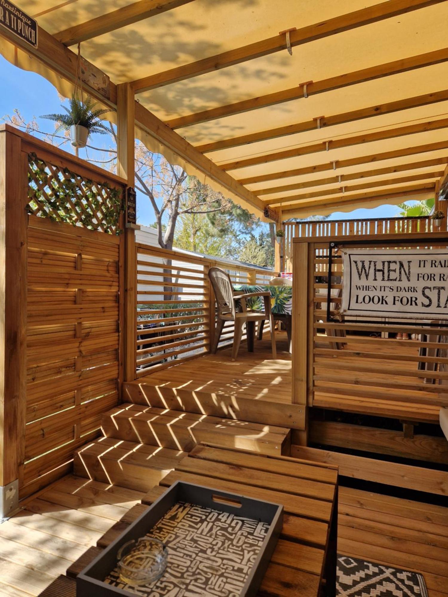 Camping La Carabasse Vias-Plage-T4 Climatise,Tout Confort, Emplacement Calme ! Luaran gambar